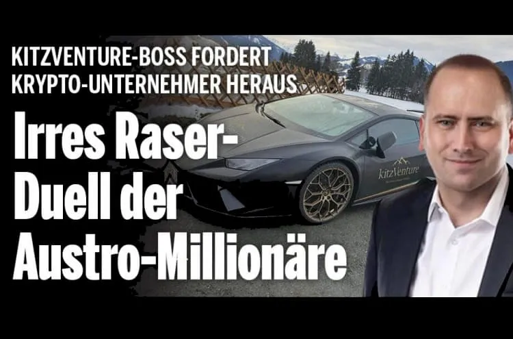 Irres Raser-Duell der Austro-Millionäre